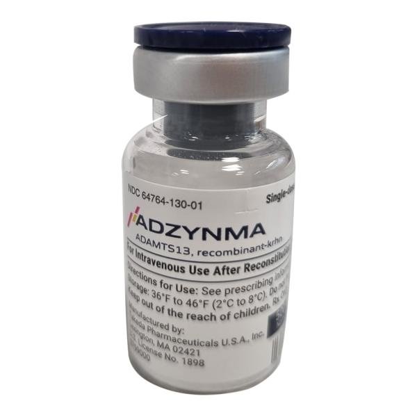 Adzynma 500 IU lyophilized powder for injection medicine