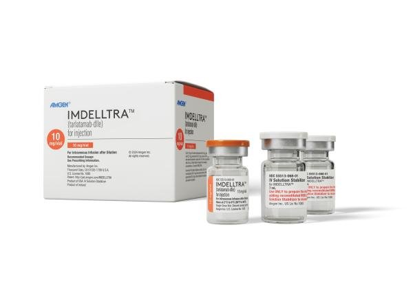 Pill medicine is Imdelltra 10 mg lyophilized powder for injection