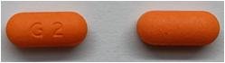 Pill G2 Orange Oval is Ibuprofen