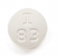 Pill I 83 White Round is Perphenazine
