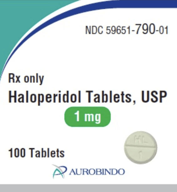 Pill HL 1 White Round is Haloperidol