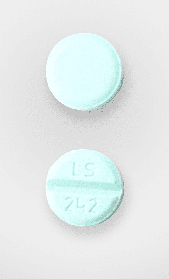 Pill LS 242 Green Round is Haloperidol