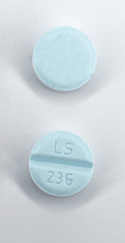 Pill LS 236 Blue Round is Haloperidol