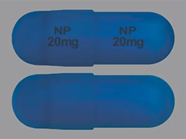 Nicardipine hydrochloride 20 mg NP 20mg NP 20mg