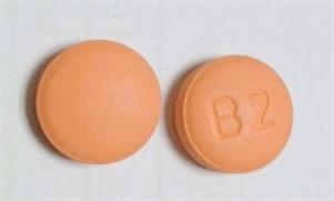 Pill B2 Orange Round is Fluphenazine Hydrochloride