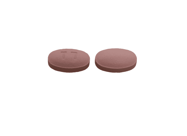 Pill T7 Pink Oval is Valsartan