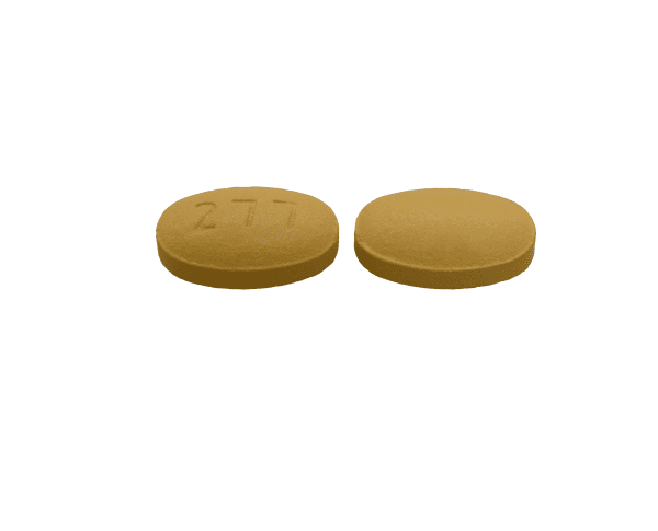 Pill 277 Yellow Oval is Valsartan