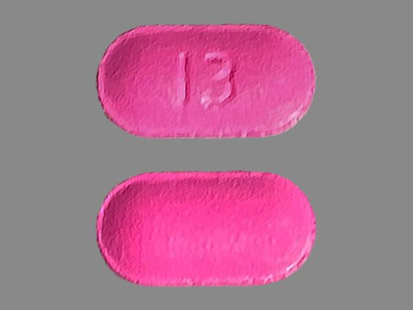 Pill I3 Pink Oval is Diphenhydramine Hydrochloride