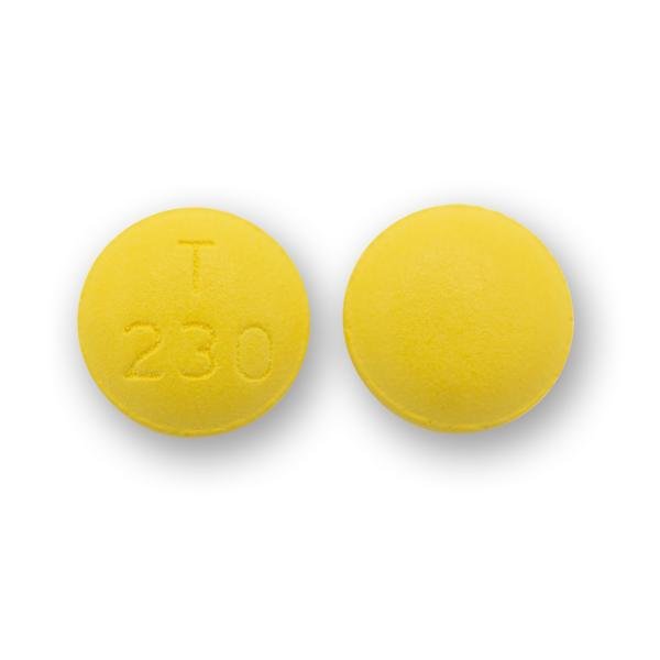 Potassium chloride extended-release 10 mEq (750 mg) T 230