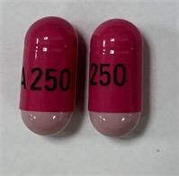 Pill A250 Pink Capsule/Oblong is Diltiazem Hydrochloride Extended-Release