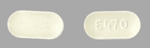 Pill E470 White Capsule/Oblong is Ciprofloxacin Hydrochloride