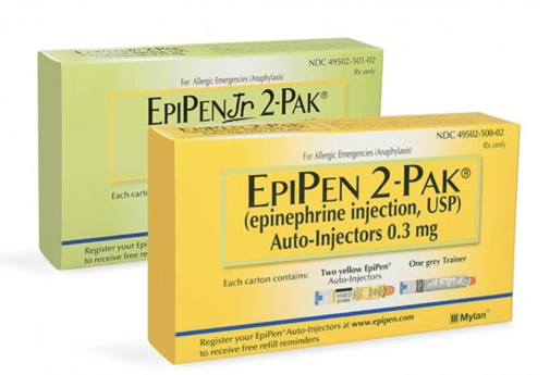 Pill medicine is EpiPen multiple strengths