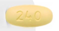 Pill AMG 240 Yellow Oval is Lumakras