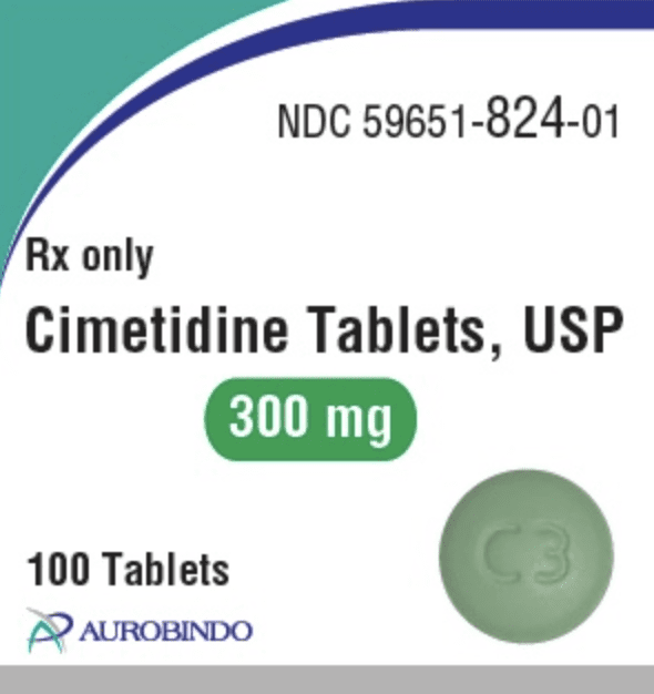 Pill C 3 Green Round is Cimetidine