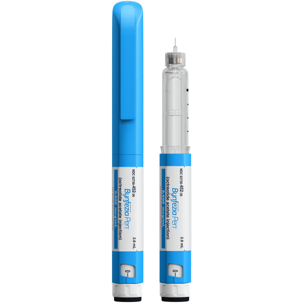 Pill medicine is Bynfezia Pen 7000 mcg/2.8 mL (2500 mcg/mL) prefilled pen