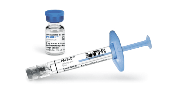 Pill medicine is Pavblu 2 mg (0.05 mL of 40 mg/mL solution) injection