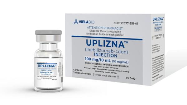 Pill medicine is Uplizna 100 mg/10 mL injection