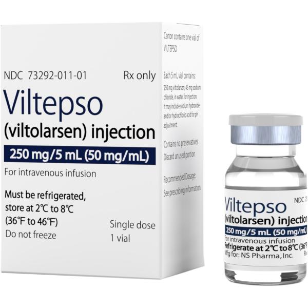 Pill medicine is Viltepso 250 mg/5 mL (50 mg/mL) injection