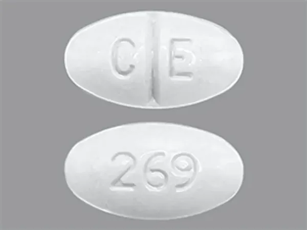 Griseofulvin (ultramicrosize) 165 mg C E 269