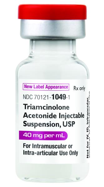 Triamcinolone Acetonide 40 mg/mL injection