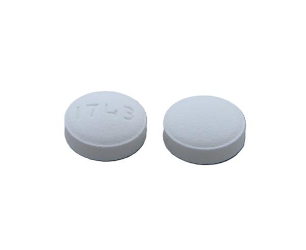 Pill 1743 White Round is Dasatinib