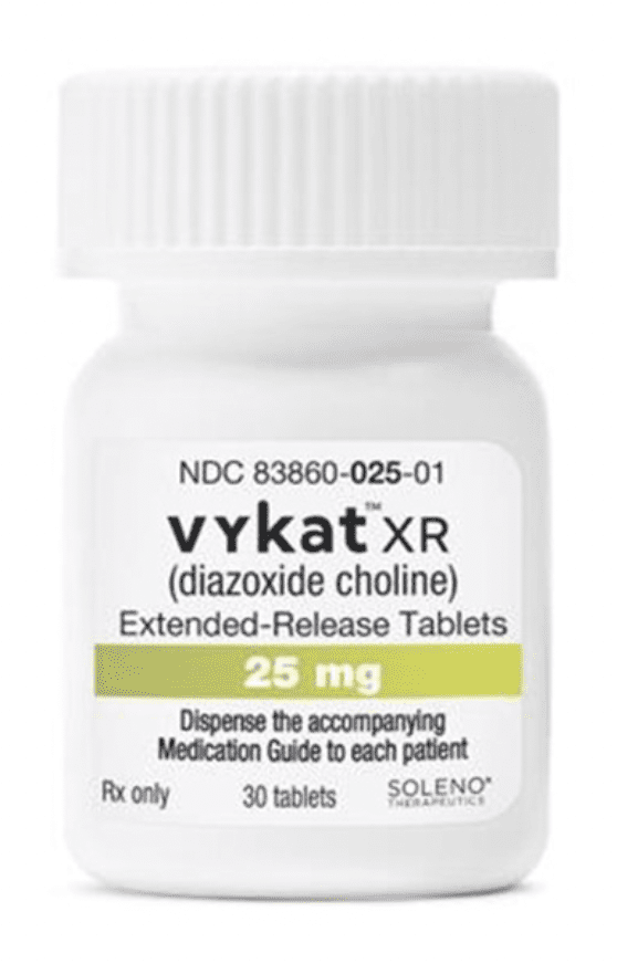 Vykat XR 25 mg (S-25)