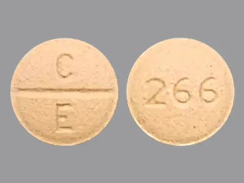 Pill C E 266 is Moexipril Hydrochloride 7.5 mg