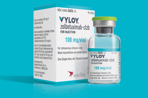 Pill medicine is Vyloy 100 mg lyophilized powder for injection