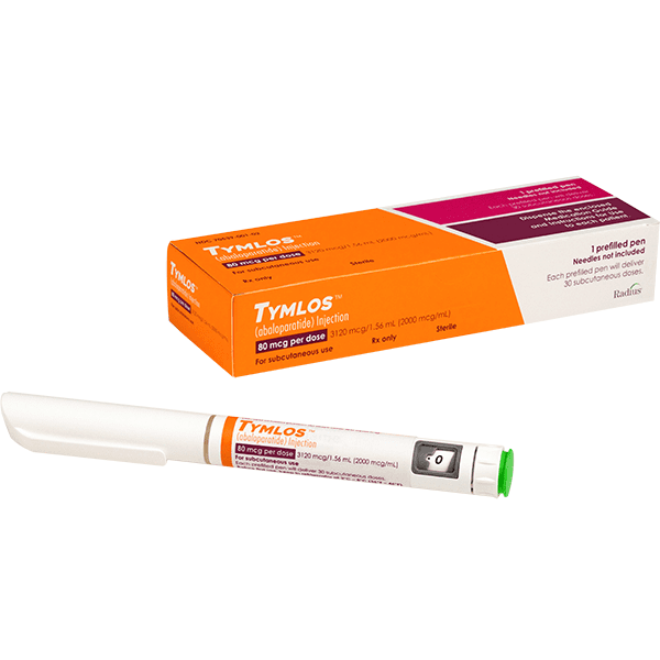 Pill medicine is Tymlos 3120 mcg/1.56 mL (2000 mcg/mL) prefilled pen delivering 80 mcg per dose