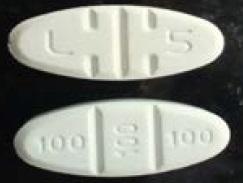 Trazodone hydrochloride 300 mg L5 100 100 100