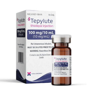 Tepylute (thiotepa) 100 mg/10 mL (10 mg/mL) injection