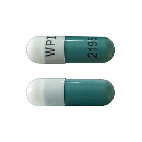 Phentermine hydrochloride and topiramate extended-release 7.5 mg / 46 mg WPI 2195