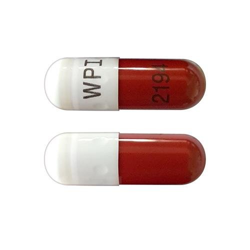 Pill WPI 2194 is Phentermine Hydrochloride and Topiramate Extended-Release 15 mg / 92 mg