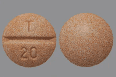 Enalapril maleate 20 mg T 20