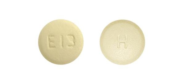 Pill H E13 is Eltrombopag Olamine 75 mg