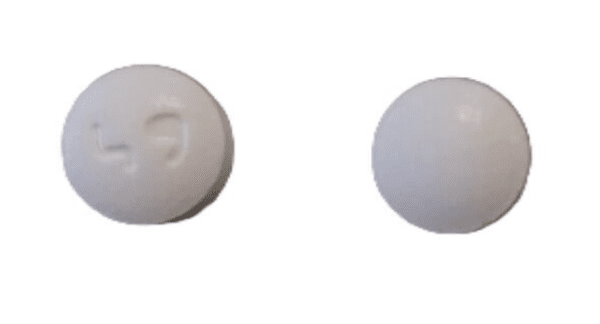 Pill 49 White Round is Jaythari