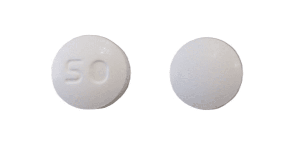 Pill 50 White Round is Jaythari