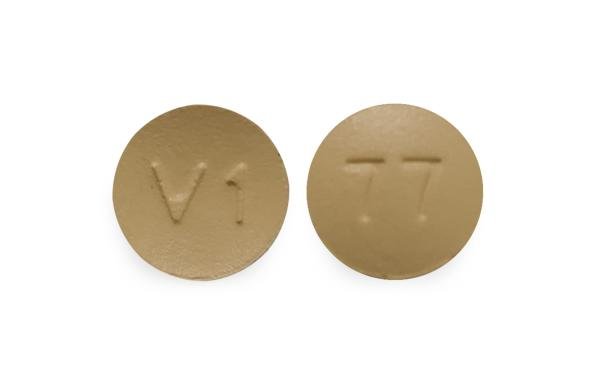 Pill V1 77 is Prucalopride Succinate 2 mg