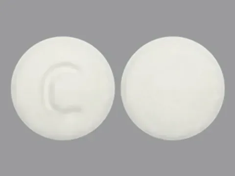 Pill C White Round is Hydroxychloroquine Sulfate