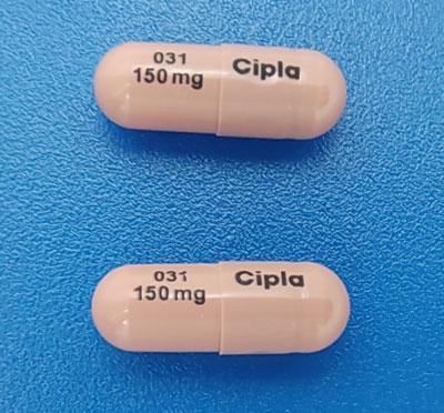 Pill Cipla 031 150 mg Red Capsule/Oblong is Nilotinib