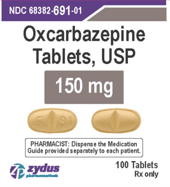 Oxcarbazepine 150 mg 6 91