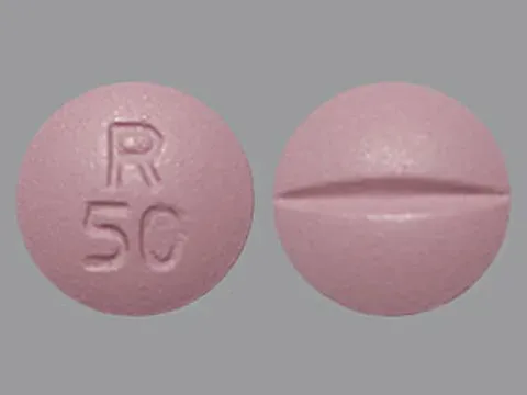 Metoprolol tartrate 50 mg R 50