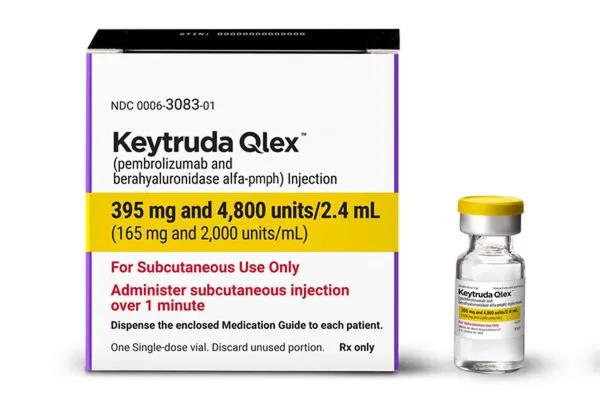 Pill medicine   is Keytruda Qlex