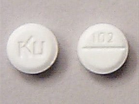 Hyoscyamine sulfate 0.125 mg 102 KU