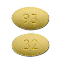 Oxycodone hydrochloride extended release 40 mg 93 32