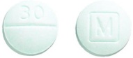191x83 Oxycodone hydrochloride 30 mg 30 M