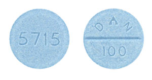 Amoxapine 100 mg 5715 DAN 100