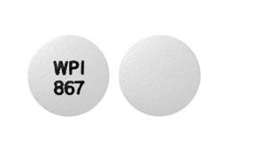 Bupropion hydrochloride extended-release (SR) 150 mg WPI 867