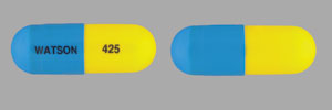 Aspirin, butalbital, caffeine and codeine phosphate 325 mg / 50 mg / 40 mg / 30 mg WATSON 425