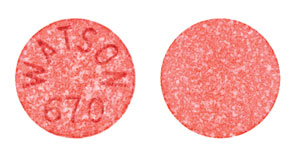 Enalapril maleate 10 mg WATSON 670